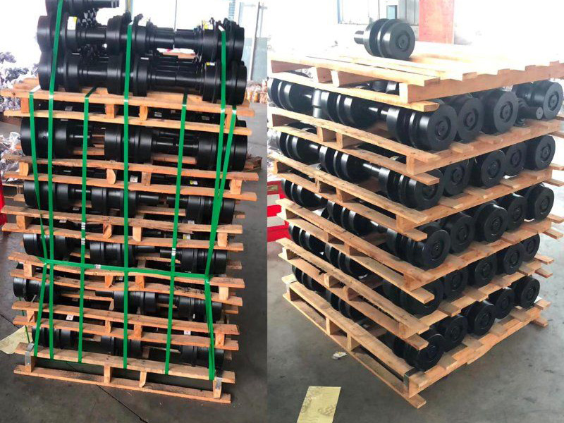 الهيكل السفلي للحفارة ذات الأسطوانة العلوية لكوماتسو-PC240-PC220