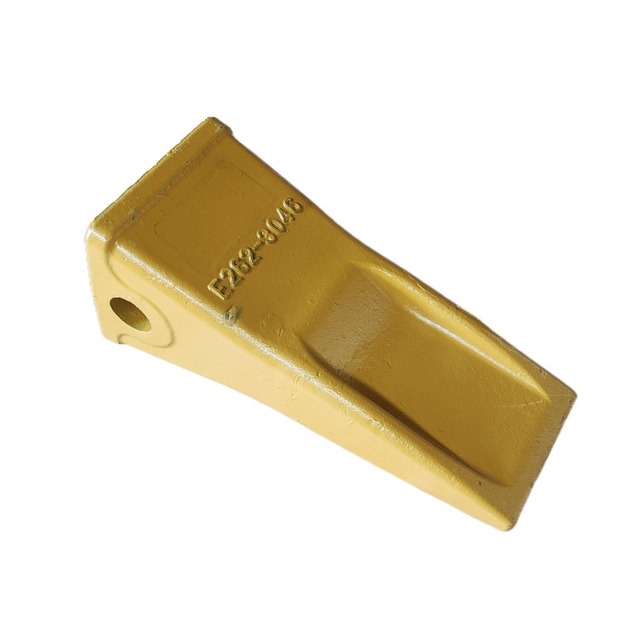  أسنان دلو من سبائك الصلب HRC48-52 E262-3046 لقطع غيار الحفارة لأعمال التعدين مع شهادة ISO9001 