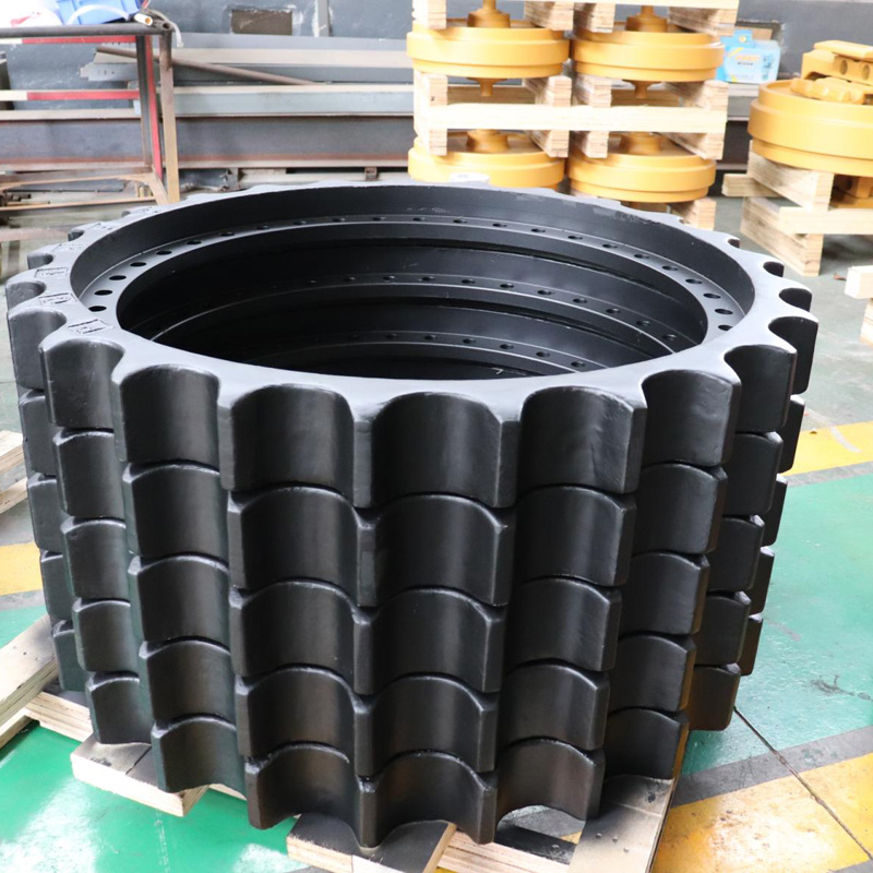 DH220LC DH280 DH320 أجزاء حفارة صغيرة PC1250 محرك ضرس الهيكل السفلي