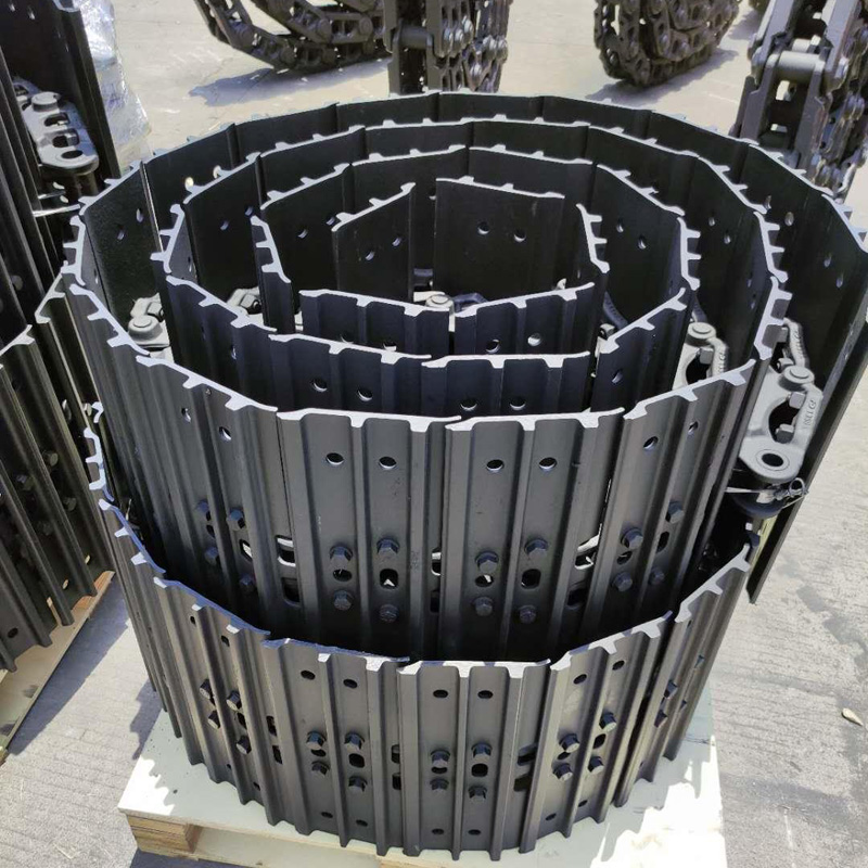 أجزاء الهيكل السفلي للحفارة لمجموعة سلسلة المسار كاتربيلر 35MnB 25MnB رابط المسار Assy للبلدوزر D6 D7 D8 D9 PC300