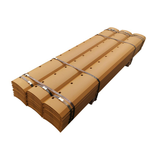 شفرة الممهدة، شفرة اللودر، شفرة البلدوزر، حافة القطع للجرافة 5D9558 المستخدمة في عمليات البناء أو التعدين لنقل التربة