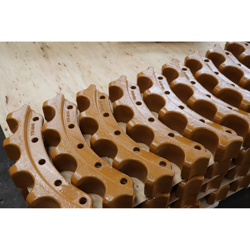 عجلة قيادة الحفارة ذات العجلة المسننة EX270 EX300 EX400 EX450 أجزاء الهيكل السفلي