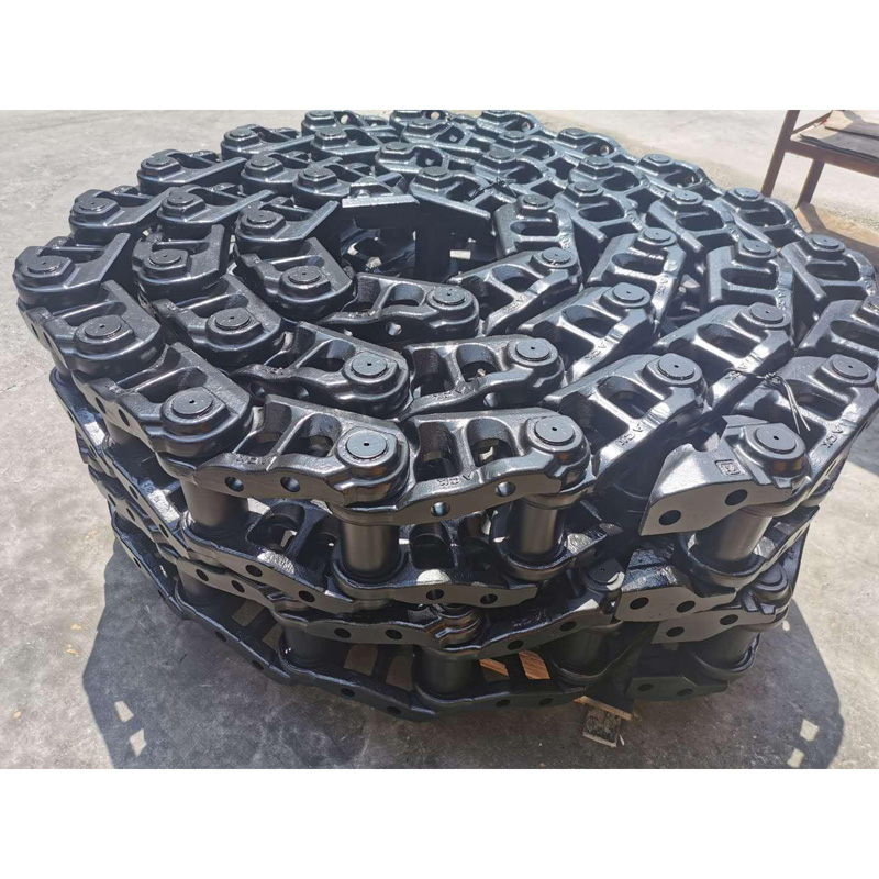  قطع غيار ماكينات البناء للحفارة، أحذية الجنزير، سلسلة الجنزير R60