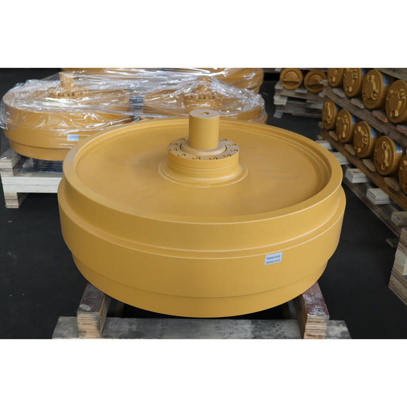 سلسلة D375 ضرس أمامي أجزاء آلات البناء المسار الأسطوانة المهمل