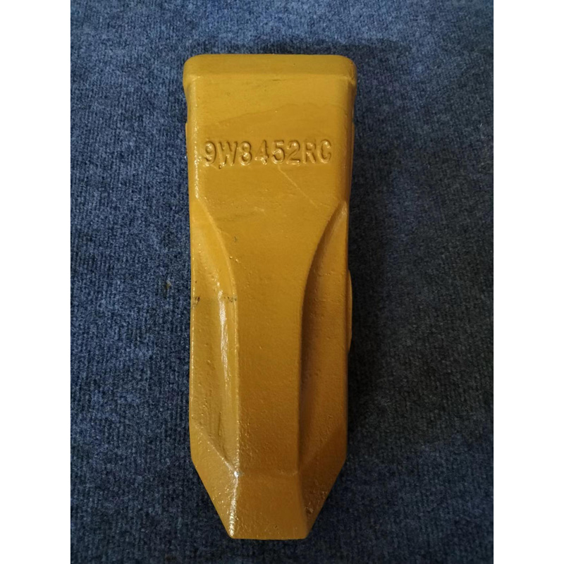 قطع غيار المعدات الثقيلة سبائك الصلب 9W8452Rc حفارة الجرافة دلو الأسنان